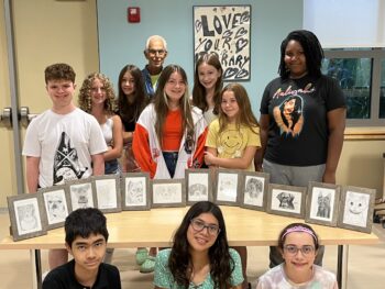 Young artists Show Off their work